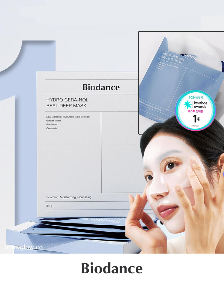 韓國 Biodance Hydro Cera-nol Real Deep Mask 透明質酸冰川水神經酰胺深層保濕果凍面膜 – 兩款選擇
