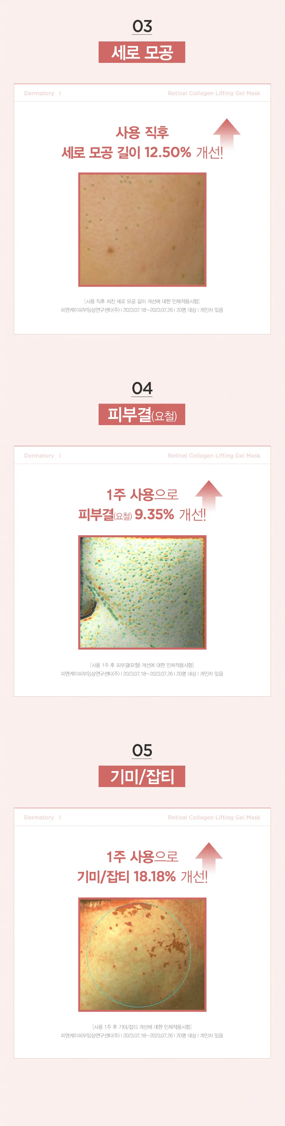 推鬆弛肌毛孔肌~韓國Dermatory Retinal Collagen Lifting Gel Mask 維A膠原蛋白緊緻收毛孔果凍面膜 - 2款選擇