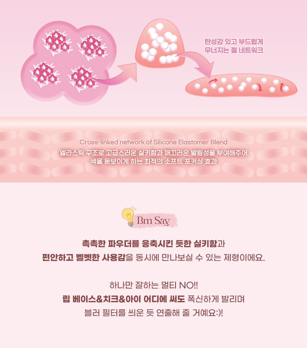 胭脂X唇打底X眼影~韓國小眾品牌Haming Multi Color Blur Pastel 多用途粉彩美妝膏胭脂棒 - 2色選擇