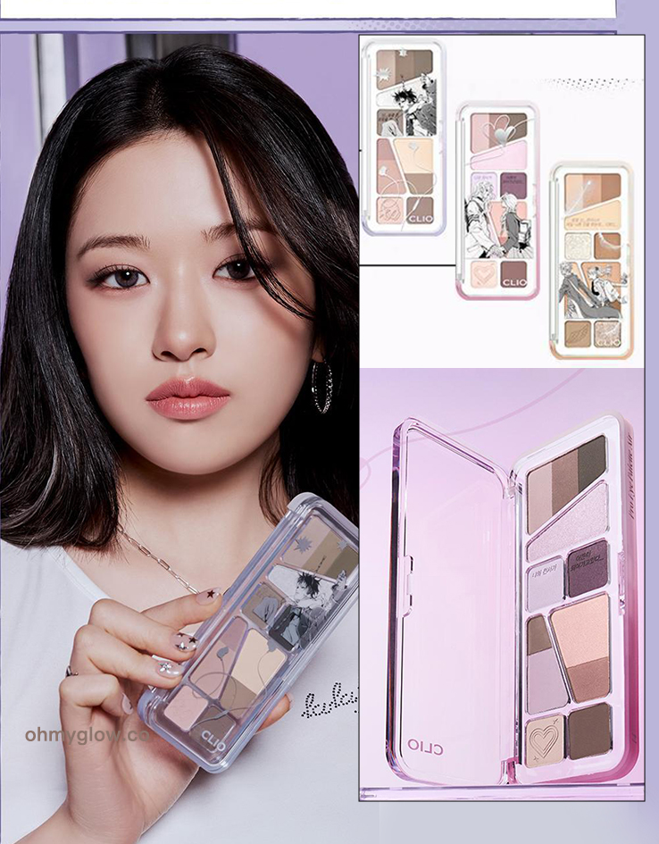韓國 CLIO X Unplugged Boy Edition Pro Eye Palette Air 12色眼影盤 - 3色調選擇