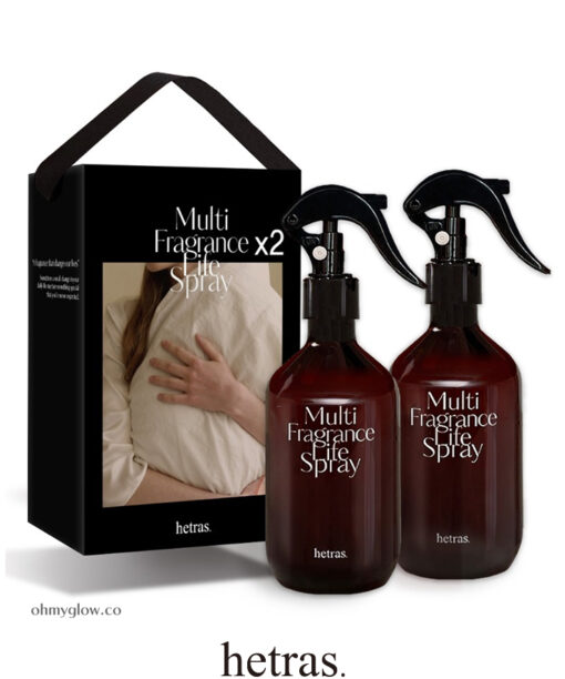 韓國 HETRAS Multi Fragrance Life Spray 空氣清新殺菌除臭多用途香氣噴霧1+1 Set - 300ml x 2