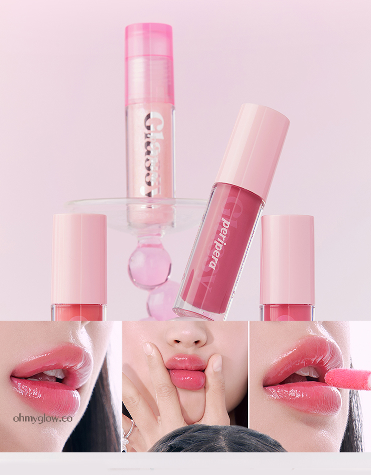 🐰 Bunny Tongue系色新色入！韓國 peripera Ink Glasting Lip Gloss 持久亮澤唇蜜 (#01-09) - 9色選擇