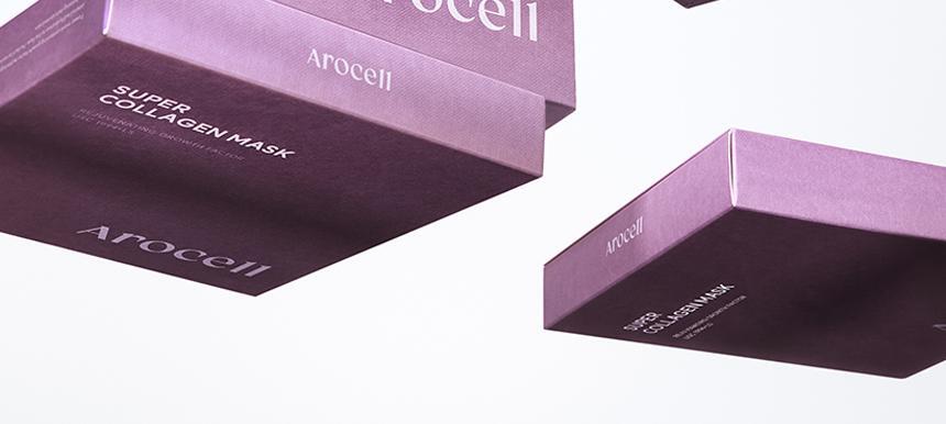 韓國大熱 AROCELL Super Collagen Mask 第3代超級膠原蛋白緊彈抗老凝膠果凍面膜4片裝 - 2種選擇