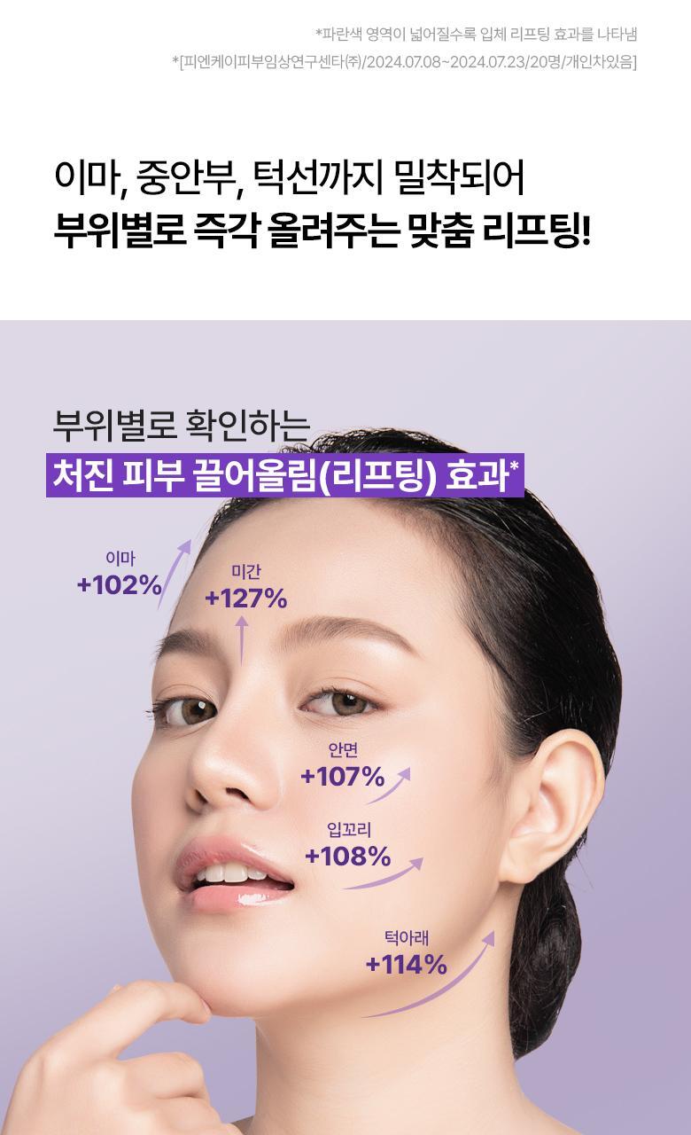 醫美級無痛緊緻提拉!韓國 BioHeal BOH X Oligio Probioderm 3D Lifting Full Face Tension Gel Mask 益生菌3D全面提拉抗老彈力凝膠面膜