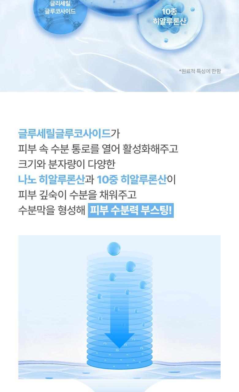 韓國BioHeal Boh Hyalcell Hydra Mask 專利Hyalcell第3代納米透明質酸高效保濕降溫面膜(單片/5片) - 2種選擇