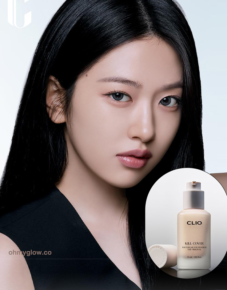 韓國 CLIO Kill Cover Founwear Foundation The Original 輕薄持妝粉底液 - 5色調選擇