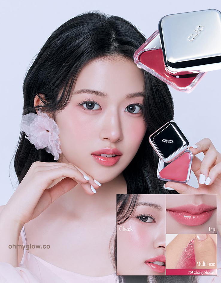 韓國 Clio Essential Lipcheek Tap 多用途唇頰兩用胭脂霜 (#01-06) - 6色選擇