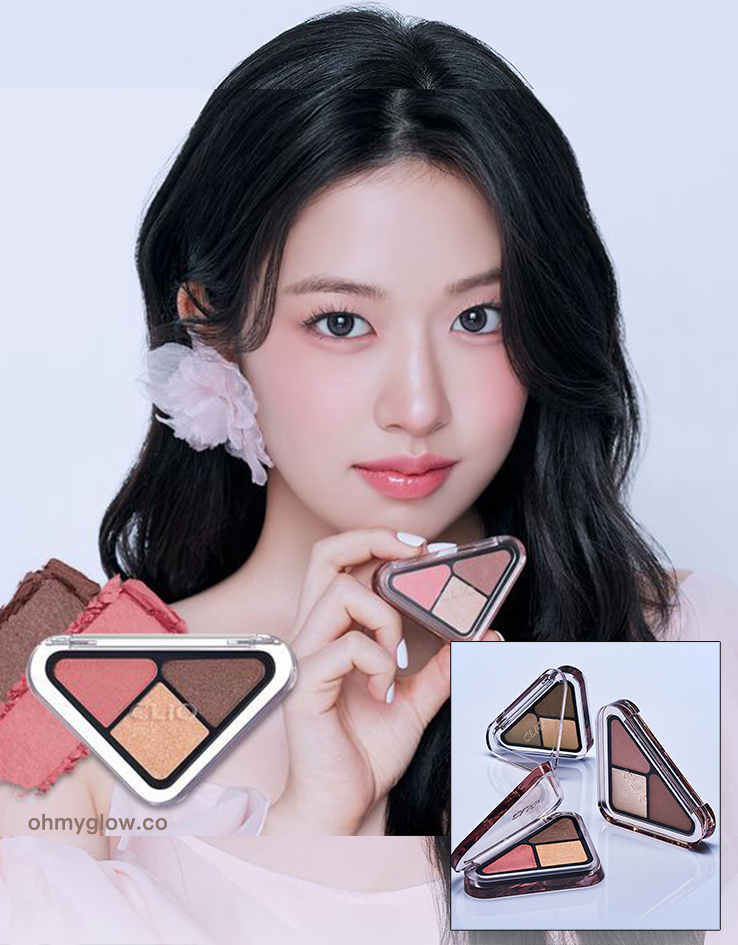 韓國 Clio Essential Shadow Tap 3角形3色眼影盤 - 3色調選擇