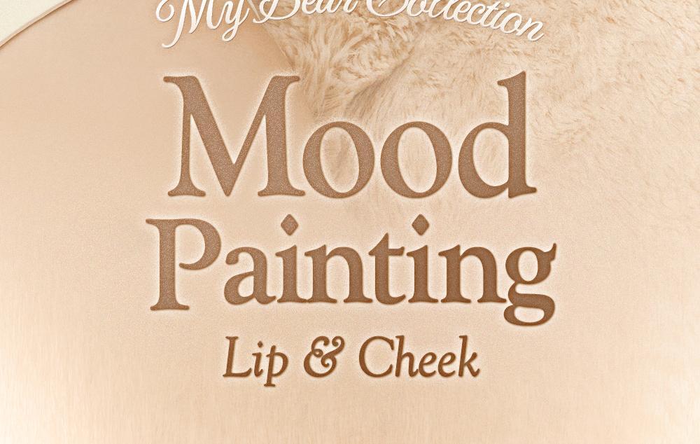 韓國 My Bear 🐻系列～Dasique Mood Painting Lip & Cheek Palette 唇頰色盤9色小熊盤(#05-06) - 2色選擇