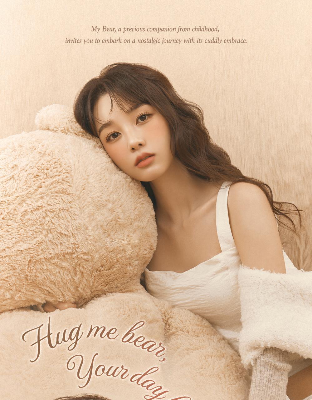 韓國 My Bear 🐻系列～Dasique Mood Painting Lip & Cheek Palette 唇頰色盤9色小熊盤(#05-06) - 2色選擇