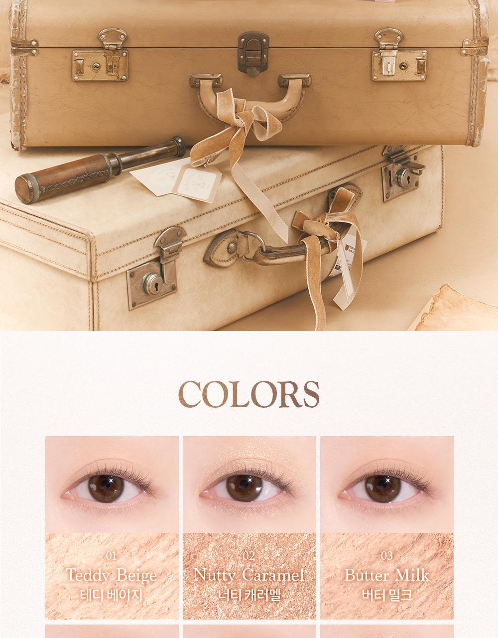 My Bear 小熊🐻系列 韓國 Dasique Shadow Palette 9色小熊眼影盤(#28-29) - 2色調選擇