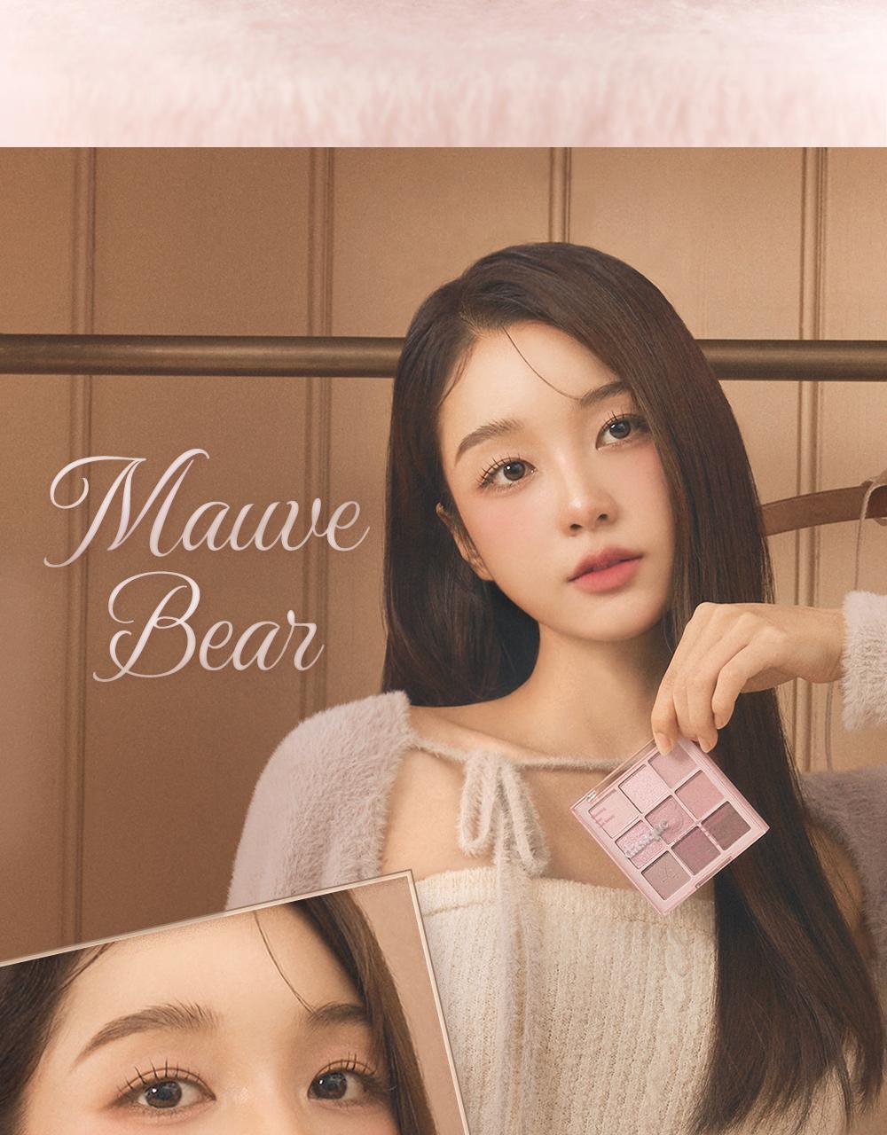 My Bear 小熊🐻系列 韓國 Dasique Shadow Palette 9色小熊眼影盤(#28-29) - 2色調選擇