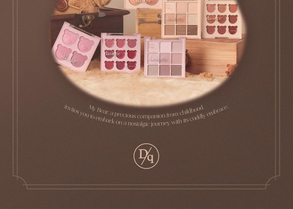 My Bear 小熊🐻系列 韓國 Dasique Shadow Palette 9色小熊眼影盤(#28-29) - 2色調選擇
