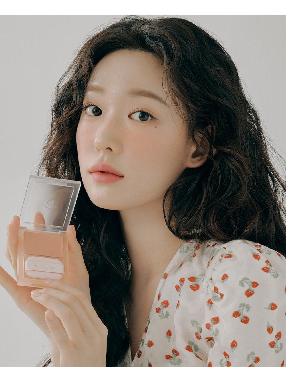 韓國 HOLIKA HOLIKA Tinted milk Cream Blush 奶油胭脂膏連粉撲 - 8色選擇