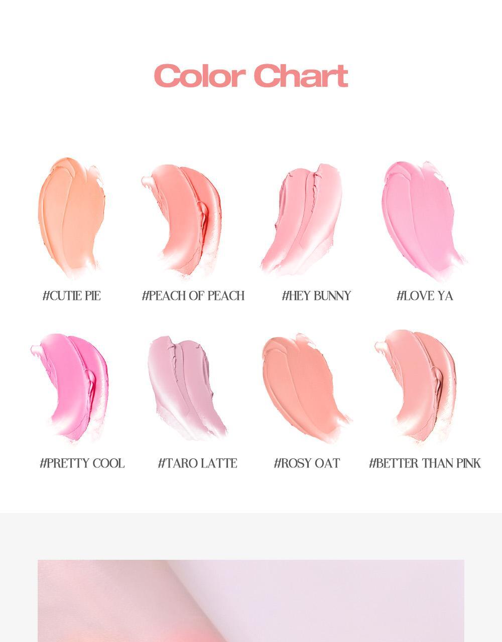 韓國 HOLIKA HOLIKA Tinted milk Cream Blush 奶油胭脂膏連粉撲 - 8色選擇