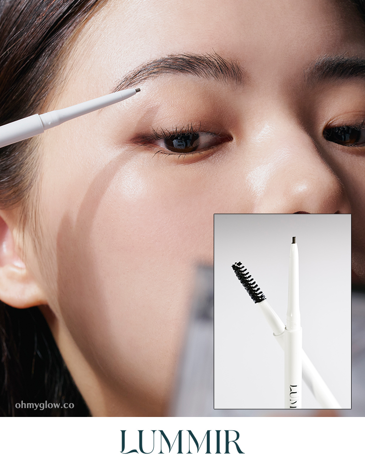 打造毛流眉～韓國 Lummir Fillin Shape Brow Pencil 極纖細精準持久雙頭眉筆 - 4色選擇