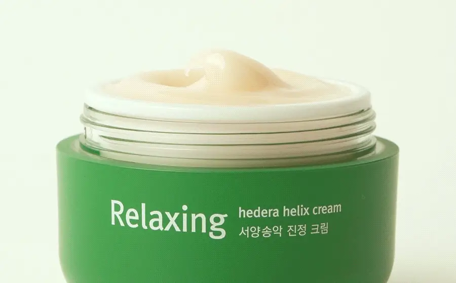 韓國 Milk Touch Hedera Helix Relaxing Cream Jumbo 💚常春藤舒緩去紅保濕純素面霜💚 - 大容量 100ml