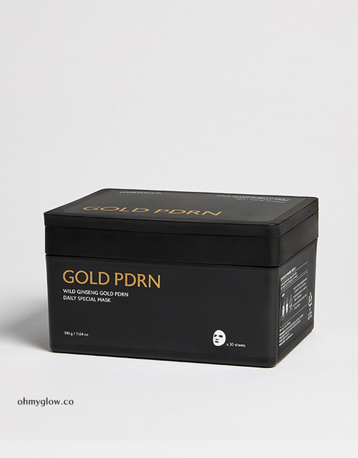 Milk Touch Wild Ginseng Gold PDRN Daily Special Mask - 30片裝