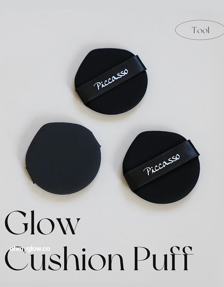 【2個額外9折】韓國 Piccasso Glow Cushion Puff 光澤粉底粉撲 - 2種選擇