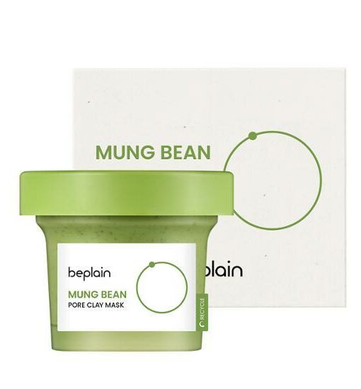 韓國 beplain 皇牌 Mung Bean Pore Clay Mask 綠豆深清毛孔泥膜 120ml