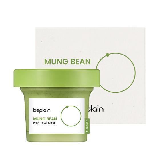 韓國 beplain 皇牌 Mung Bean Pore Clay Mask 綠豆深清毛孔泥膜 120ml