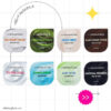 韓國 Bring Green Fresh Ball Pack Wash Off 沖洗面膜 (燕麥乳酪/艾草/馬鈴薯/黑糖/茶樹/透明質酸/蘆薈/木炭) - 多種選擇