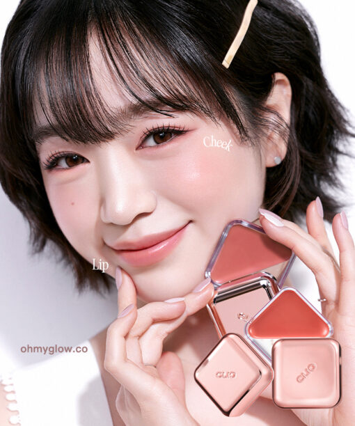 〖新色入〗韓國 Clio X 俞真 Essential Lipcheek Tap 多用途唇頰兩用光澤胭脂霜 (#01-08) - 8色選擇