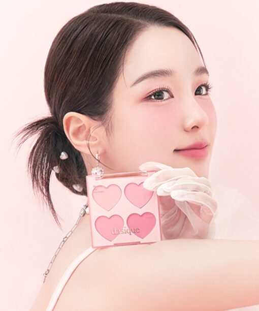 韓國 dasique 💗 Sweet Heart 💗系列 Blending Mood Cheek 甜心胭脂盤 - 2色調選擇