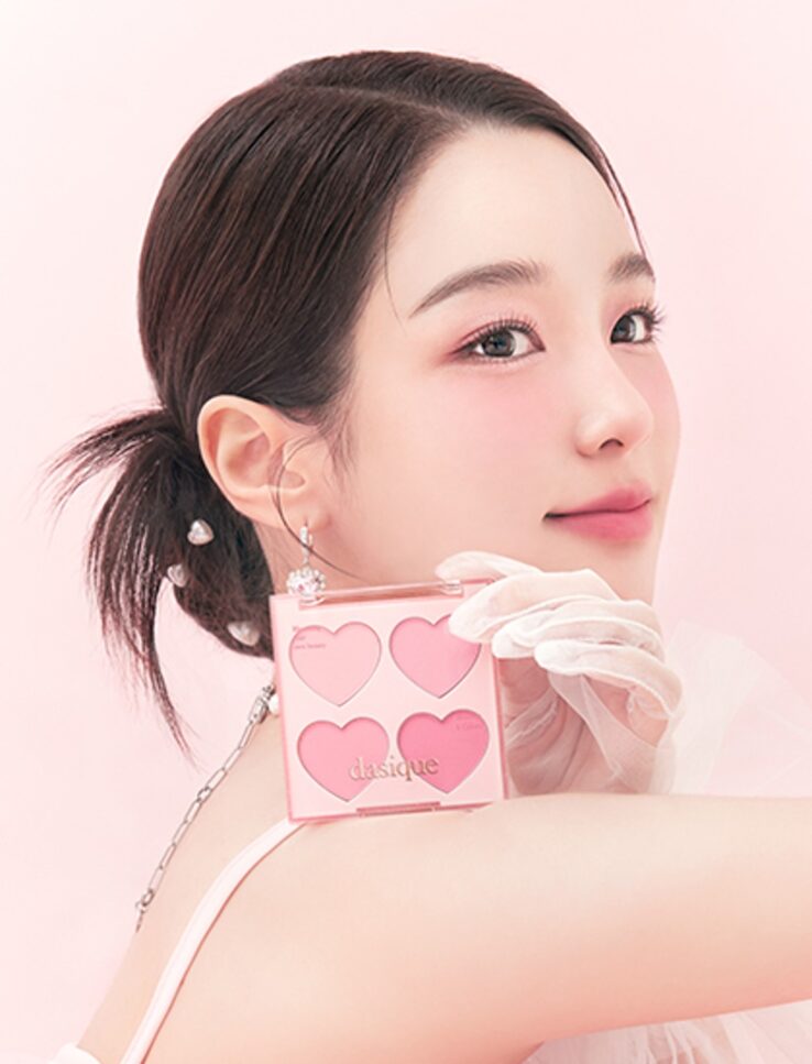 韓國 dasique 💗 Sweet Heart 💗系列 Blending Mood Cheek 甜心胭脂盤 - 2色調選擇