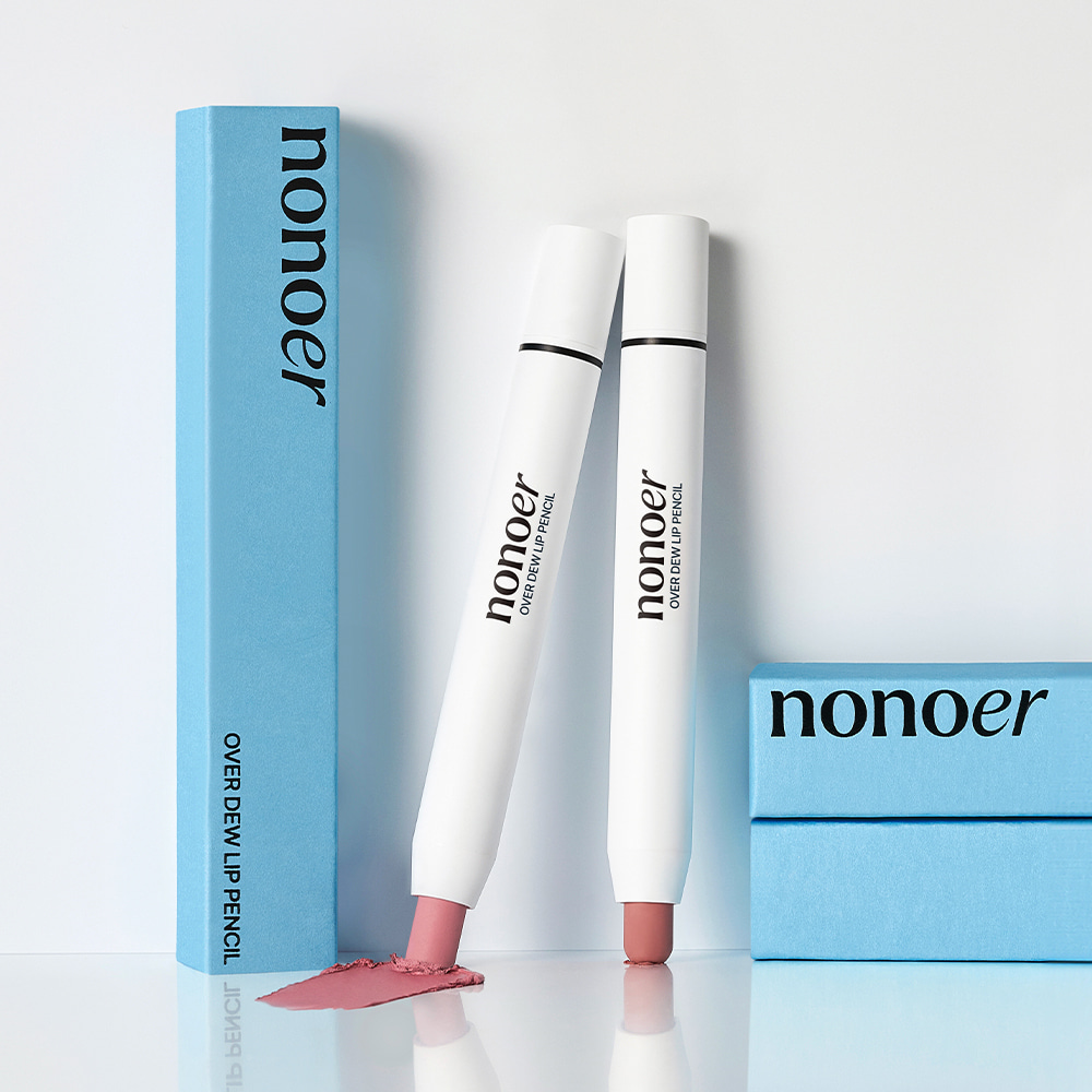 韓國大熱款~nonoer Over Dew Lip Pencil 8小時持久唇筆 - 6色選擇 韓國大熱款~nonoer Over Dew Lip Pencil 8小時持久唇筆 - 6色選擇