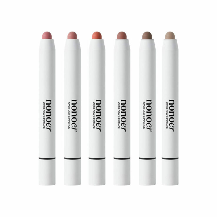 韓國大熱款～nonoer Over Dew Lip Pencil 8小時持久唇筆 - 6色選擇