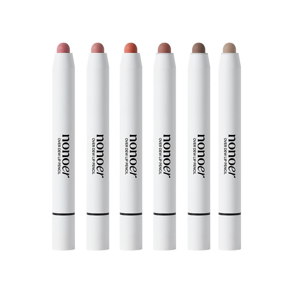 韓國大熱款~nonoer Over Dew Lip Pencil 8小時持久唇筆 - 6色選擇 韓國大熱款~nonoer Over Dew Lip Pencil 8小時持久唇筆 - 6色選擇