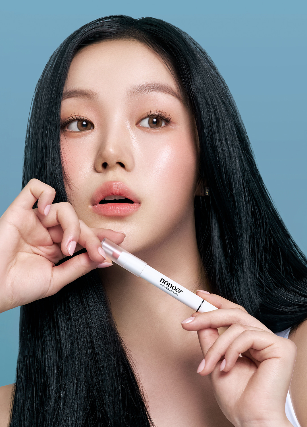 韓國大熱款~nonoer Over Dew Lip Pencil 8小時持久唇筆 - 6色選擇