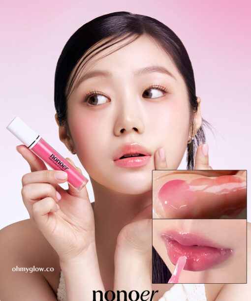 一塗健康水嫰～韓國 nonoer Pure Glam Lip Plumper 晶透光澤豐潤唇蜜 - 3色選擇