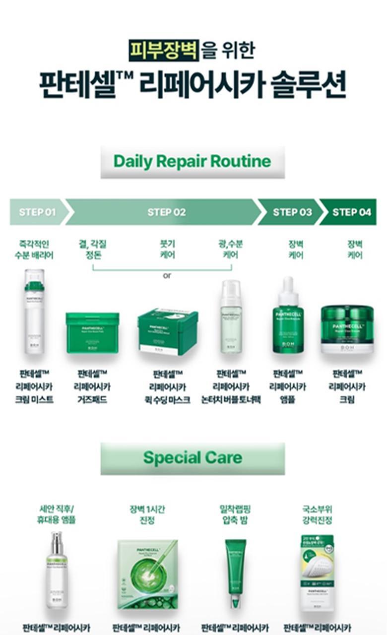 韓國 BioHeal BOH Panthecell Repair Cica Micro Spot Patch 💚泛醇B5積雪草微針導入降紅消敏痘痘貼 9+3片