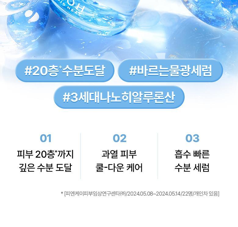 20層深度補水💦韓國 BioHeal Boh Hyalcell Hydra Serum 專利Hyalcell 高效第3代納米透明質酸保濕精華 - 50ml