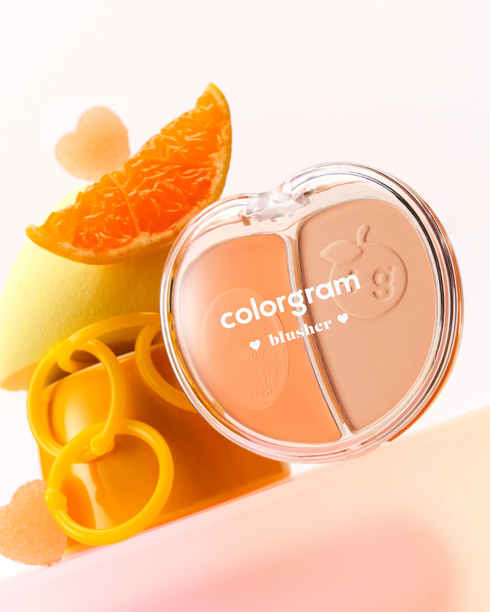 胭脂膏X霧面胭脂粉～韓國 Colorgram Tintin Dory Duo Blusher 2色雙效胭脂盤 - 4色選擇