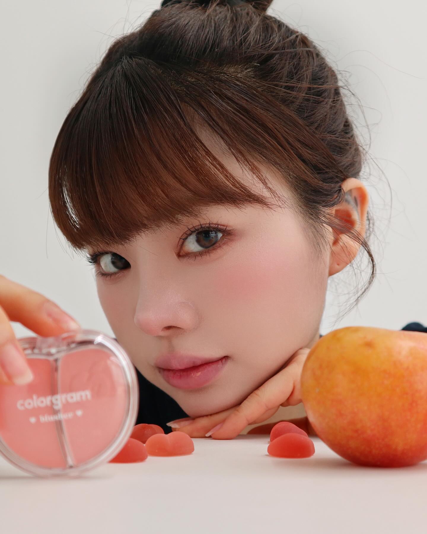 胭脂膏X霧面胭脂粉～韓國 Colorgram Tintin Dory Duo Blusher 2色雙效胭脂盤 - 4色選擇