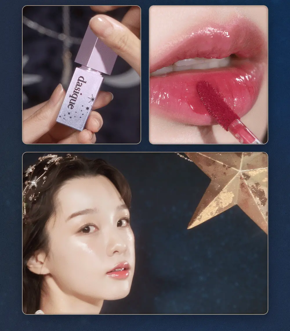 ⋆⁺₊⋆2024節日限量 ☾⋆⁺₊⋆韓國 Dasique Juicy Dewy Tint 果汁露水鏡面唇釉(#27-28) – 2色選擇