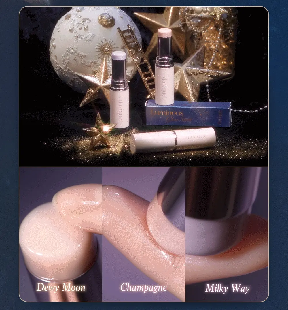 ⋆⁺₊⋆2024節日限量 ☾⋆⁺₊⋆韓國 Dasique Luminous Glow  水亮高光棒- 3色選擇