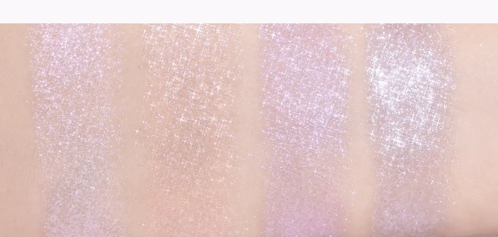 韓國節日限量⋆⁺₊⋆ ☾⋆⁺₊⋆Dasique Starry Night Shadow Palette 星夜閃耀4色亮片眼影盤 - 2色調選擇