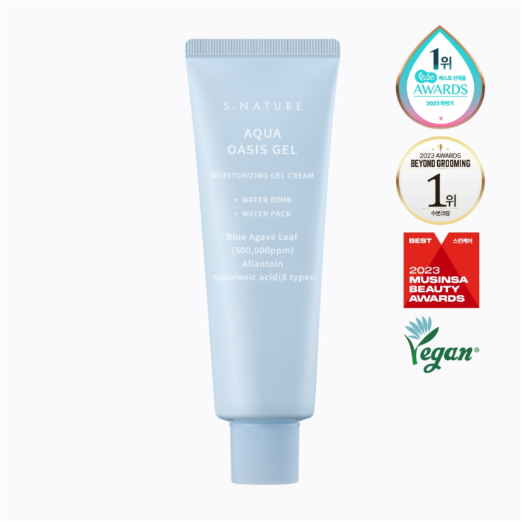 S NATURE Aqua Oasis Moisturizing Gel Cream 綠洲保濕水凝面霜 - 80ml