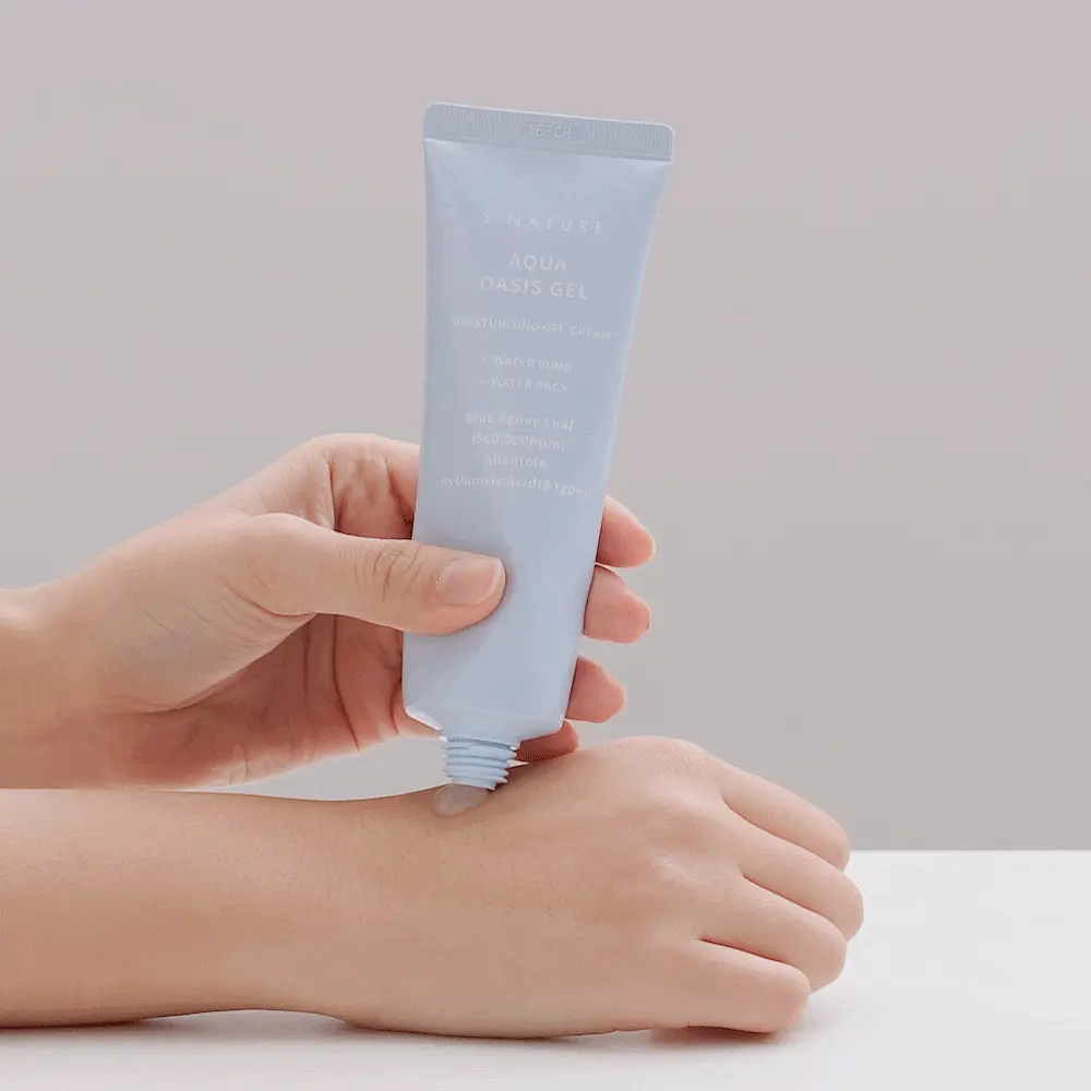 韓國 S NATURE Aqua Oasis Moisturizing Gel Cream 綠洲保濕水凝面霜 - 80ml