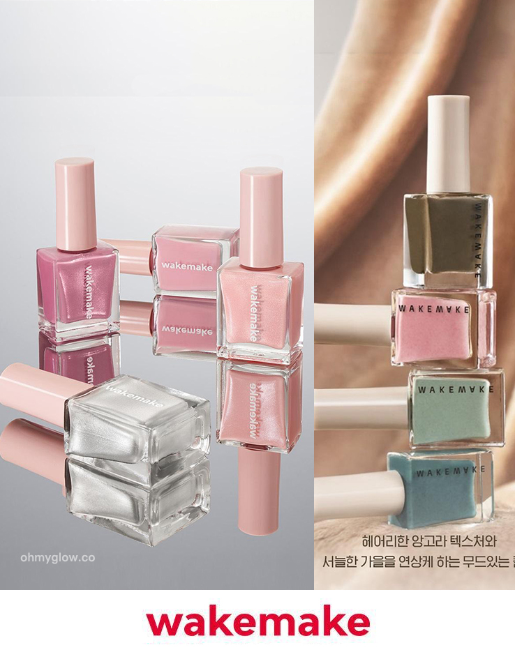 韓國 WakeMake 25S/S Spring Season Color Nail Gun 指甲油 (#144-161) - 多色選擇