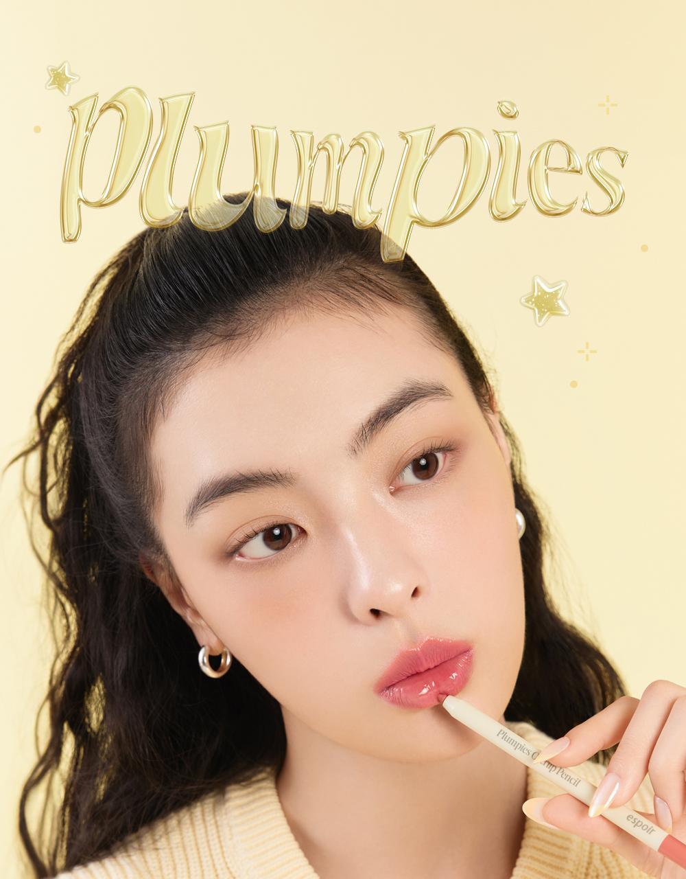 韓國 espoir Plumpies Overlip Lip Pencil 涼感豐唇唇筆連暈染唇刷 - 4色選擇