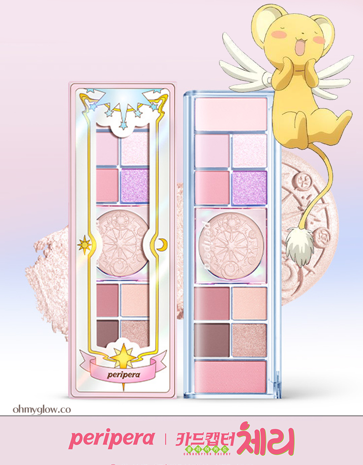 【限量小櫻系列】眼影X胭脂X高光 3合1 peripera All Take Mood Like Palette 綜合妝容盤眼影盤 - #05 clear winter