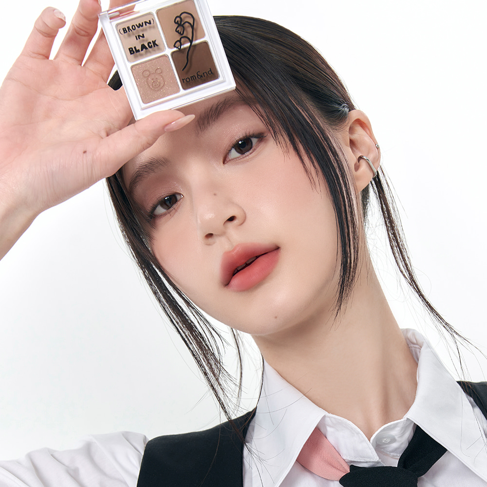 韓國 romand X INAPSQUARE 聯乘 #Black Spectrum系列 Better Than Eyes 四色眼影盤 (#B01-B03) - 3色選擇 韓國 romand X INAPSQUARE 聯乘 #Black Spectrum系列 Better Than Eyes 四色眼影盤 (#B01-B03) - 3色選擇