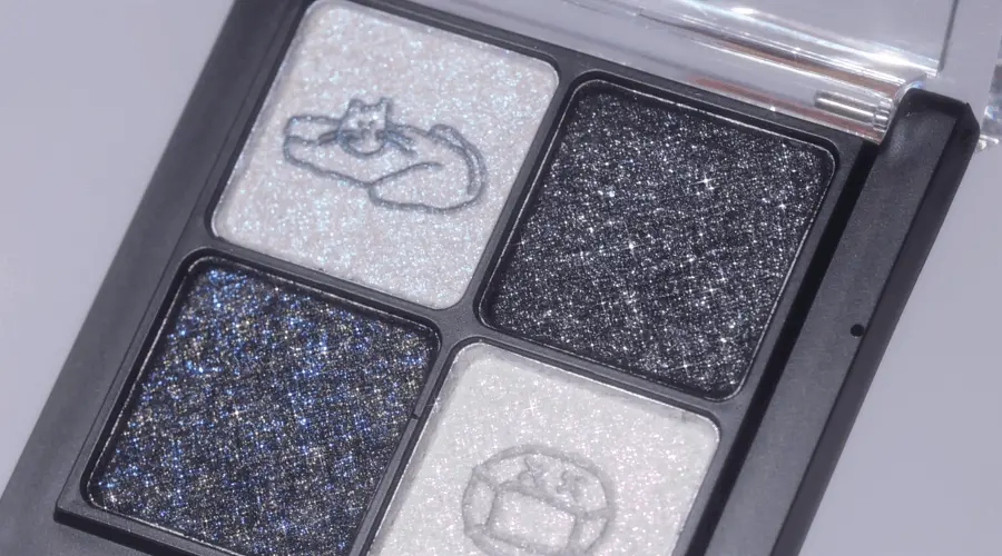 韓國 romand X INAPSQUARE 聯乘 #Black Spectrum系列 Better Than Eyes 四色眼影盤 (#B01-B03) - 3色選擇