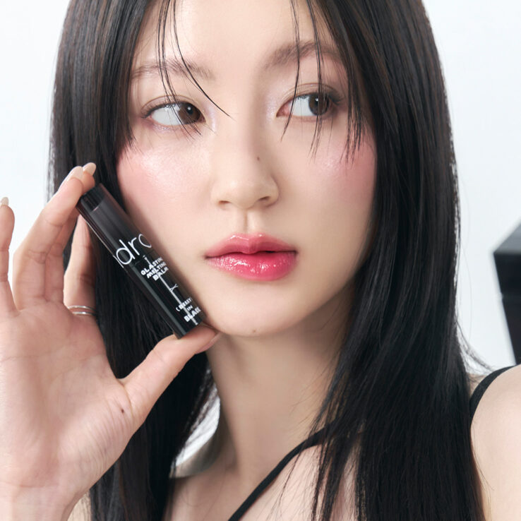 韓國 romand X INAPSQUARE 聯乘 🖤 #Black Spectrum系列 Glasting Melting Balm 🫠果凍玻璃水感純素潤唇膏 – 3色選擇