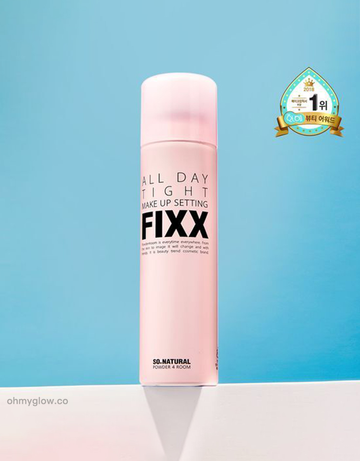 韓國 So Natural All Day Tight Make Up Setting Fixer FIXX 全天候超完美定妝噴霧 - 120ml